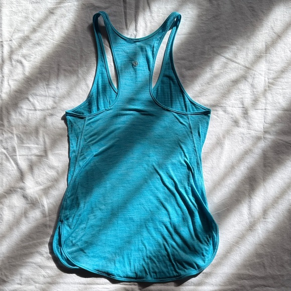 Lululemon Athletica Blue Racerback Tank Top - Picture 2 of 7